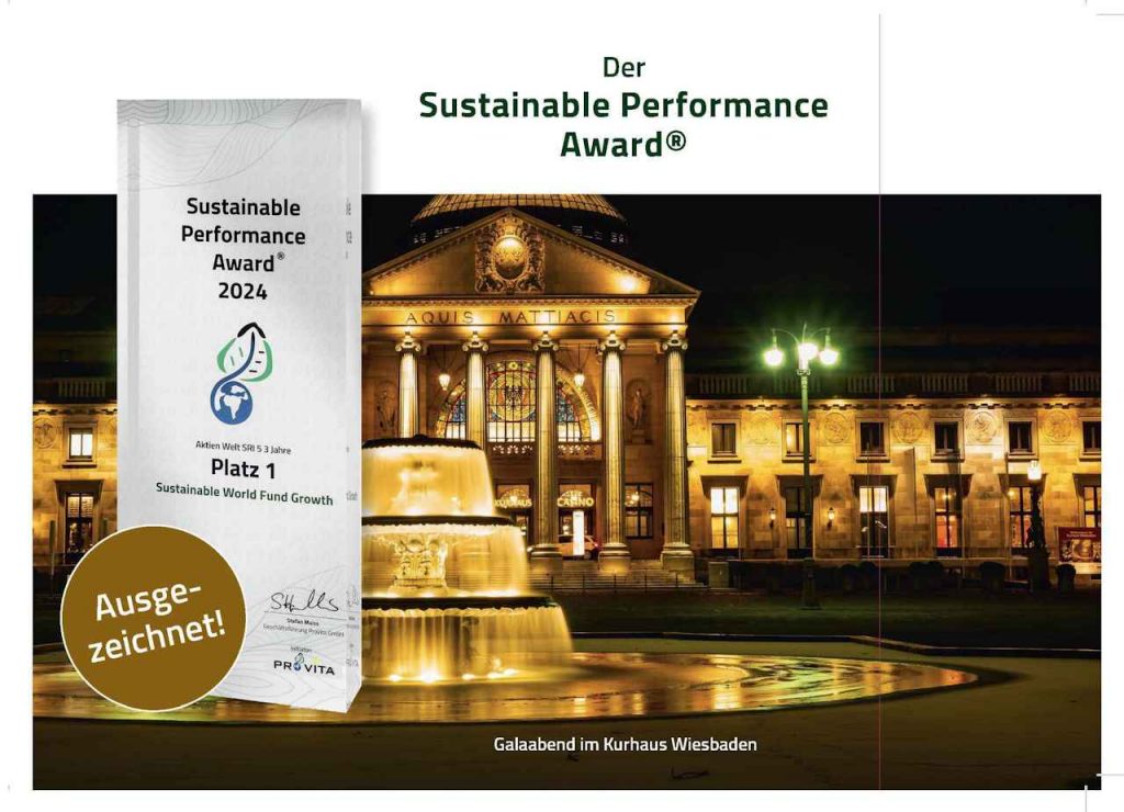 Booklet Sustainable Performance Award 2024